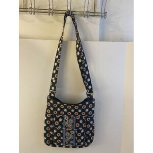 vera bradley purse‎ Crossbody Blue 11x10” Owls